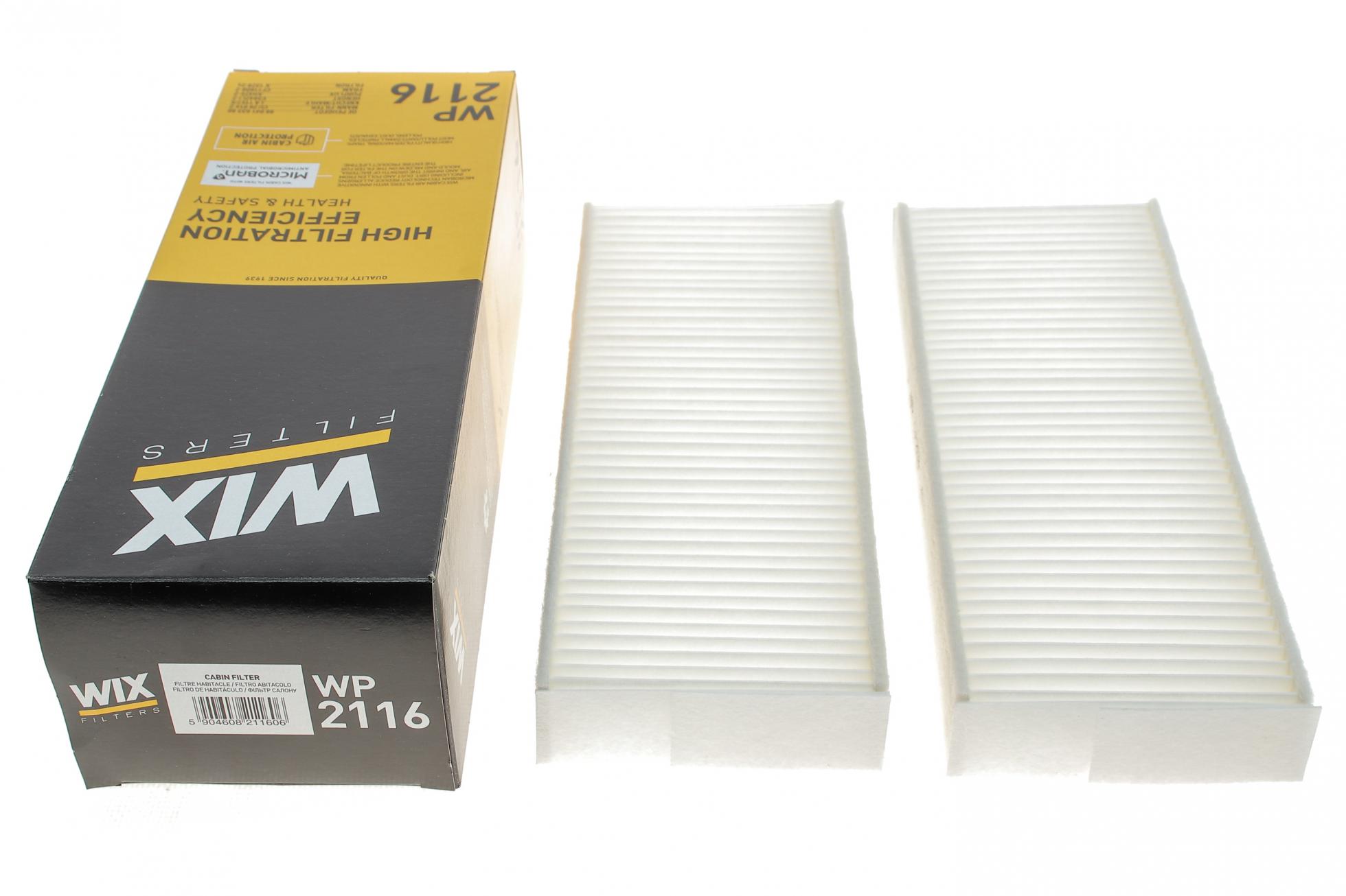 WP2116 WIX FILTERS